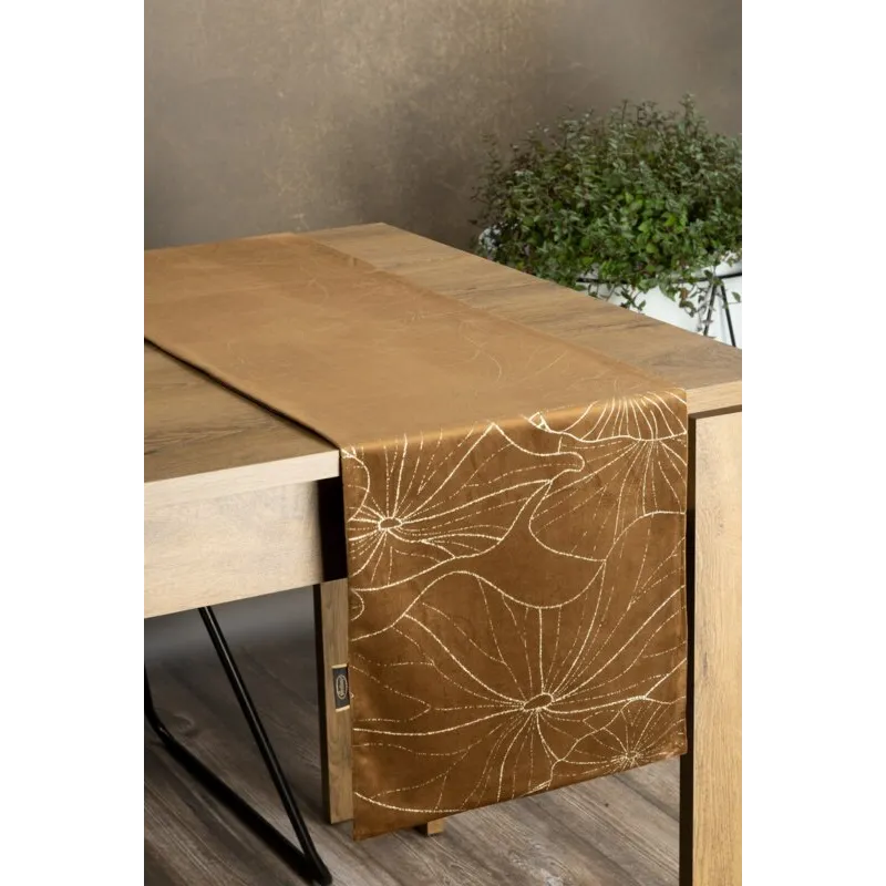 CHO/BLINK/18/BRĄ 35X140 brązowy velvet CHO/BLINK/18/BRĄ 35X140 brązowy velvet