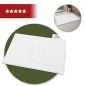 Dywanik Łazienkowy Biały Stopka Bawełna 100% Solidny 50x70 400g 95° HORECA