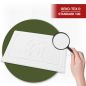 Dywanik Łazienkowy Biały Stopka Bawełna 100% Solidny 50x70 400g 95° HORECA