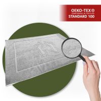 Szara stopka hotelowa 50x70 cm 650 g/m²