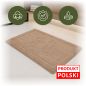 Dywanik Łazienkowy Beż Stopka Bawełna 100% Solidny 50x70 400g 60° HORECA