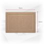 Dywanik Łazienkowy Beż Stopka Bawełna 100% Solidny 50x70 400g 60° HORECA Dywanik Łazienkowy Beż Stopka Bawełna 100% Solidny 50x70 400g 60° HORECA