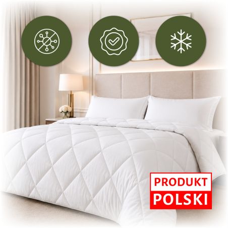Kołdra hotelowa hollow zimowa antyalergiczna 140/200 1080G