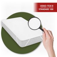Ochraniacz na materac z gumką frotte 160/200