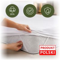 Ochraniacz na materac z gumką frotte 90/200
