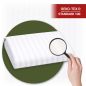 Poszewka Hotelowa Adamaszek Biała 145 g/m² 50x70 Pasek 10mm OEKO-TEX