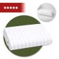 Poszewka Hotelowa Adamaszek Biała 145 g/m² 50x70 Pasek 10mm OEKO-TEX