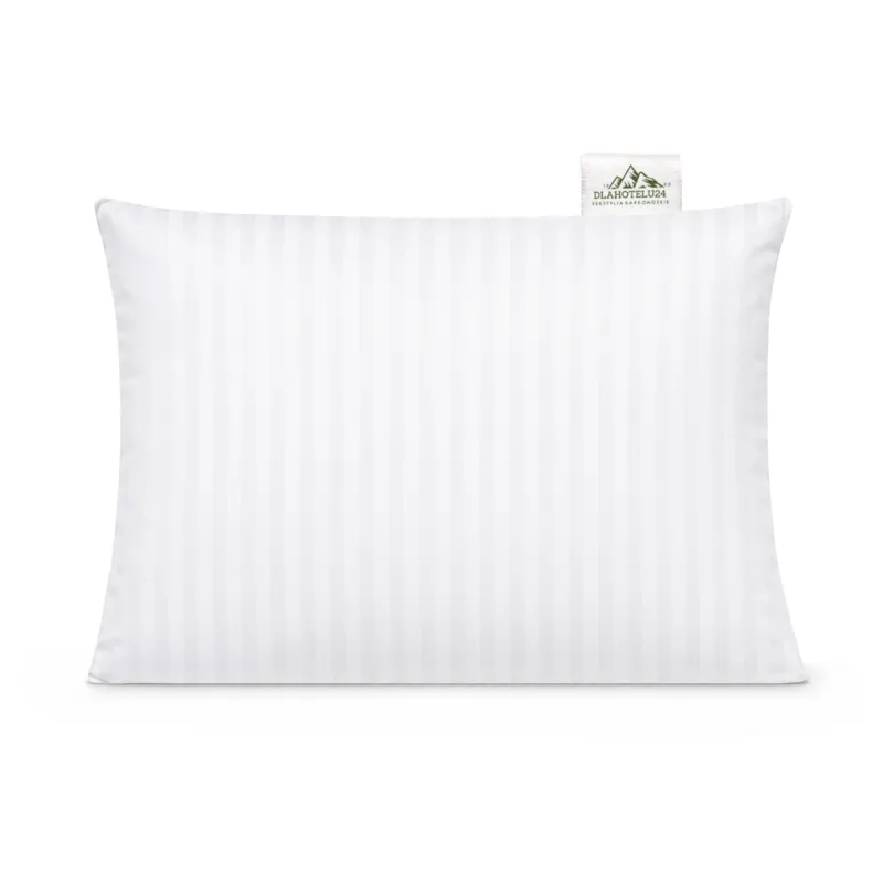 Poszewka Hotelowa Adamaszek Biała 145 g/m² 50x70 Pasek 4mm OEKO-TEX Poszewka Hotelowa Adamaszek Biała 145 g/m² 50x70 Pasek 4mm OEKO-TEX