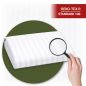 Poszewka Hotelowa Adamaszek Biała 145 g/m² 70x80 Pasek 4mm OEKO-TEX