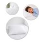 Poszewka Hotelowa Biała Satyna Gładka 70x80 Bawełna 100% 145 g/m² OEKO-TEX Poszewka Hotelowa Biała Satyna Gładka 70x80 Bawełna 100% 145 g/m² OEKO-TEX