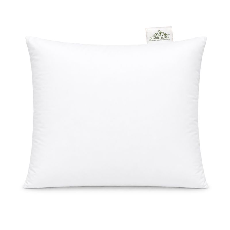 Biała poszewka hotelowa satynowa 70x80 cm 100% bawełna