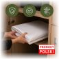 Prześcieradło Wodoodporne Ochraniacz Biały z Bokami Jersey z Gumką 140x200