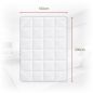 Ochraniacz na Materac Biały Pikowany z Lamówką 160x200 350 g/m² Mikrofibra Ochraniacz na Materac Biały Pikowany z Lamówką 160x200 350 g/m² Mikrofibra