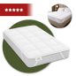 Ochraniacz na Materac Biały Pikowany z Lamówką 180x200 350 g/m² Mikrofibra Ochraniacz na Materac Biały Pikowany z Lamówką 180x200 350 g/m² Mikrofibra