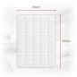 Ochraniacz na Materac Biały Pikowany z Lamówką 180x200 350 g/m² Mikrofibra Ochraniacz na Materac Biały Pikowany z Lamówką 180x200 350 g/m² Mikrofibra