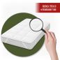 Ochraniacz na Materac Biały Pikowany z Lamówką 180x200 350 g/m² Mikrofibra