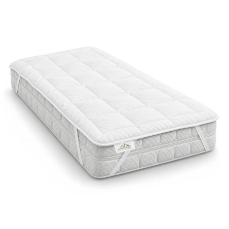Ochraniacz na Materac Biały Pikowany z Lamówką 90x200 350 g/m² Mikrofibra