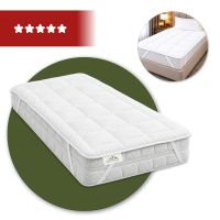 Pikowany ochraniacz na materac 90x200 350 g/m²