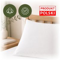 Poszewka hotelowa bawełniana 70x80 biała NORIS