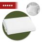Poszewka Hotelowa Biała z Zakładką Kora 50x70 Gładka Bawełna 100% 140 g/m²