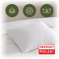 Poszewka Hotelowa Biała Kora Bawełna 100% Zamek Błyskawiczny 70x80 140 g/m²