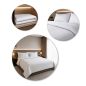 Poszwa Hotelowa Adamaszek Biała 140x200cm 145 g/m² Pasek 4mm 90°C OEKO-TEX Poszwa Hotelowa Adamaszek Biała 140x200cm 145 g/m² Pasek 4mm 90°C OEKO-TEX