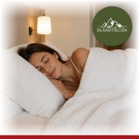 Poszwa z kory 140x200 z zakładką hotelową