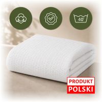 Biała poszwa na kołdrę kora 160x200