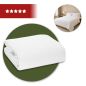 Poszwa Hotelowa Biała Kora Bawełna 100% z Zamkiem 160x200 137 g/m² 40°C