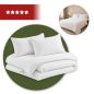 Pościel Biała z Kory Bawełna 100% Poszwa 140×200 Poszewka 70×80 Komplet Pościel Biała z Kory Bawełna 100% Poszwa 140×200 Poszewka 70×80 Komplet