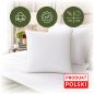 Poduszka Jasiek Półpuch Pierze 70% Puch 30 % Bawełna 100% 40x40 Krem/ Ecru Poduszka Jasiek Półpuch Pierze 70% Puch 30 % Bawełna 100% 40x40 Krem/ Ecru