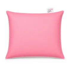 Różowa poduszka puchowa 70x80 cm 1,3 kg