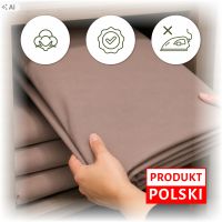 Prześcieradło z gumką Jersey Caffe Bawełna Premium 100% 100x200 OEKO-TEX