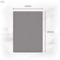 Prześcieradło z gumką Jersey Stalowe Bawełna Premium 100% 140x200 OEKO-TEX