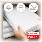 Prześcieradło z gumką Jersey Białe Bawełna Premium 100% 220x200 OEKO-TEX