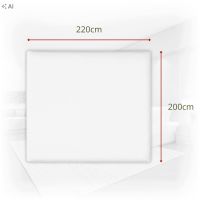 Prześcieradło z gumką Jersey Białe Bawełna Premium 100% 220x200 OEKO-TEX
