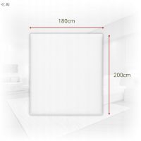 Prześcieradło z gumką Jersey Białe Bawełna Premium 100% 180x200 OEKO-TEX