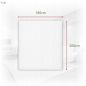 Prześcieradło z gumką Jersey Białe Bawełna Premium 100% 180x200 OEKO-TEX