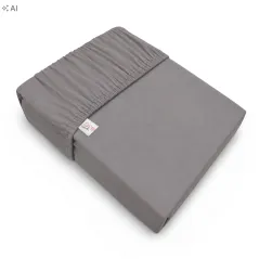 PRZEŚCIERADŁO JERSEY 160/200 STALOWY (066)