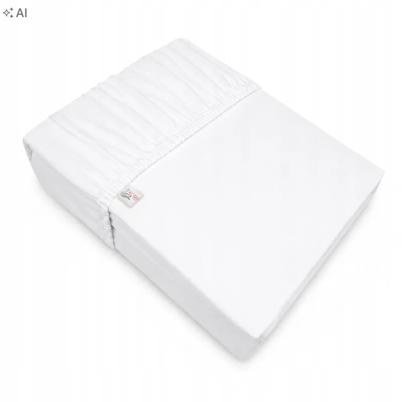 PRZEŚCIERADŁO JERSEY 160/200 BIAŁE (001)