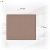 Prześcieradło z gumką Jersey Caffe Bawełna Premium 100% 220x200 OEKO-TEX