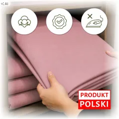 PRZEŚCIERADŁO JERSEY 160X200 PUDER (075)