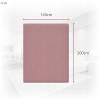 PRZEŚCIERADŁO JERSEY 160X200 PUDER (075)