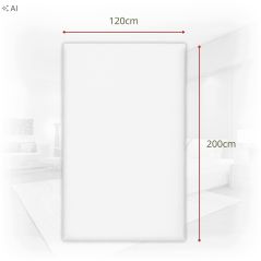 Prześcieradło z gumką Jersey Białe Bawełna Premium 100% 120x200 OEKO-TEX