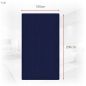 Prześcieradło z gumką Jersey Granat Bawełna Premium 100% 100x200 OEKO-TEX
