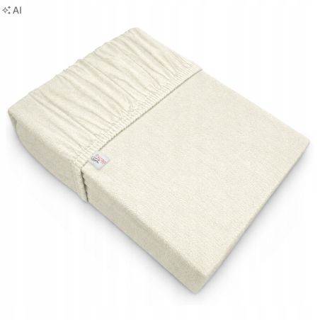 PRZEŚCIERADŁO FROTTE 140/200 KOŚĆ SŁONIOWA (049)