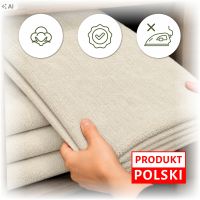 PRZEŚCIERADŁO FROTTE 140/200 KOŚĆ SŁONIOWA (049)