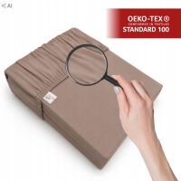 PRZEŚCIERADŁO JERSEY 180X200 CAFFE (065)