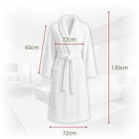 Bawełniany szlafrok hotelowy welur 380 g/m²