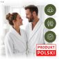 Szlafrok Hotelowy SPA Biały Frotte Kołnierz 100% Bawełna 400g/m2 3XL HORECA Szlafrok Hotelowy SPA Biały Frotte Kołnierz 100% Bawełna 400g/m2 3XL HORECA
